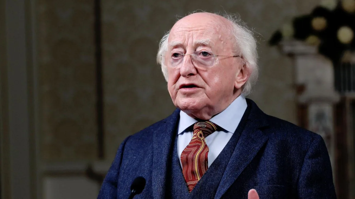 İrlanda Cumhurbaşkanı Higgins'ten Gazze Çağrısı: "Dünya Alarm Durumuna Geçmeli" İrlanda Cumhurbaşkanı Higgins'ten Gazze Çağrısı: "Dünya Alarm Durumuna Geçmeli"