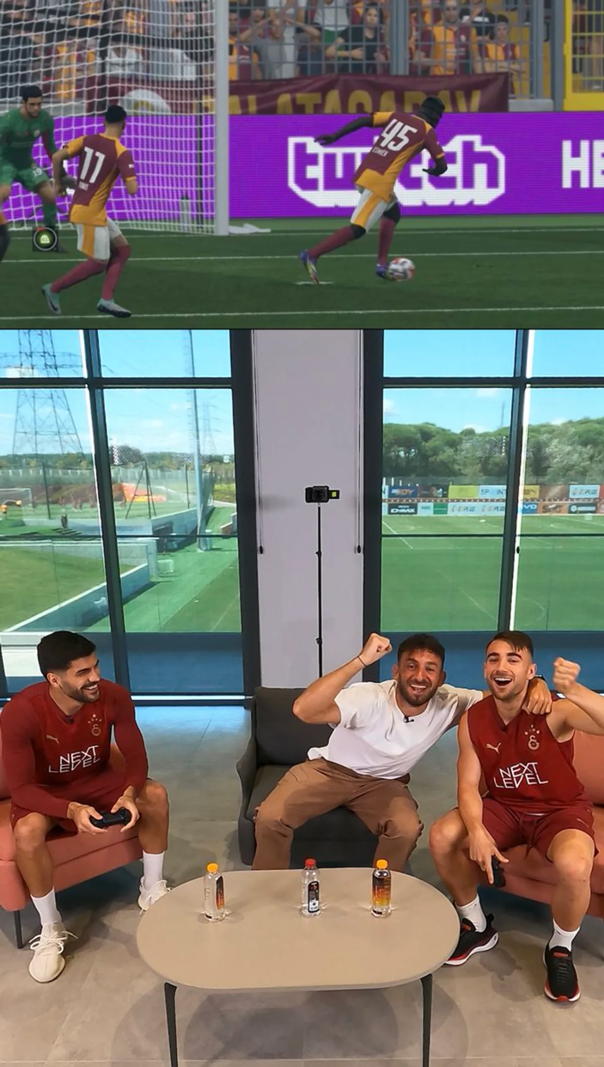 Galatasaray'lı Futbolcular EA Sports FC 26'da Yeni Oyunu Deneyimliyor Galatasaray'lı Futbolcular EA Sports FC 26'da Yeni Oyunu Deneyimliyor