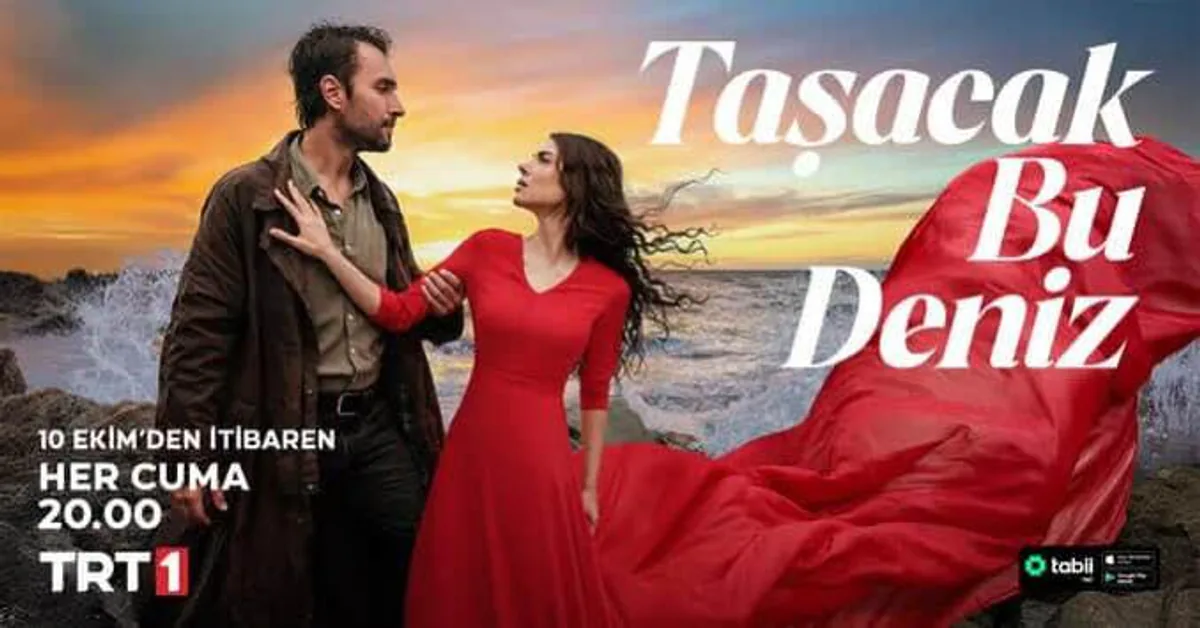 TRT 1'in Yeni Dizisi "Taşacak Bu Deniz" 10 Ekim'de Başlıyor TRT 1'in Yeni Dizisi "Taşacak Bu Deniz" 10 Ekim'de Başlıyor