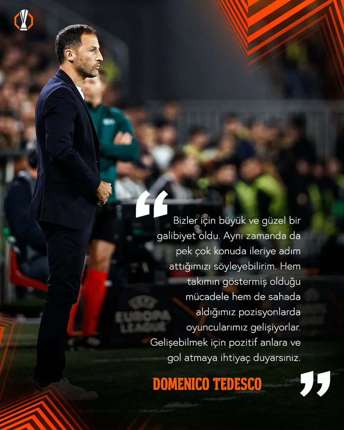 Fenerbahçe Teknik Direktörü Tedesco, OGC Nice Maçını Değerlendirdi Fenerbahçe Teknik Direktörü Tedesco, OGC Nice Maçını Değerlendirdi