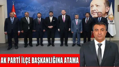 AK Parti Bulanık İlçe Başkanlığına Kemal Yaşar Atandı