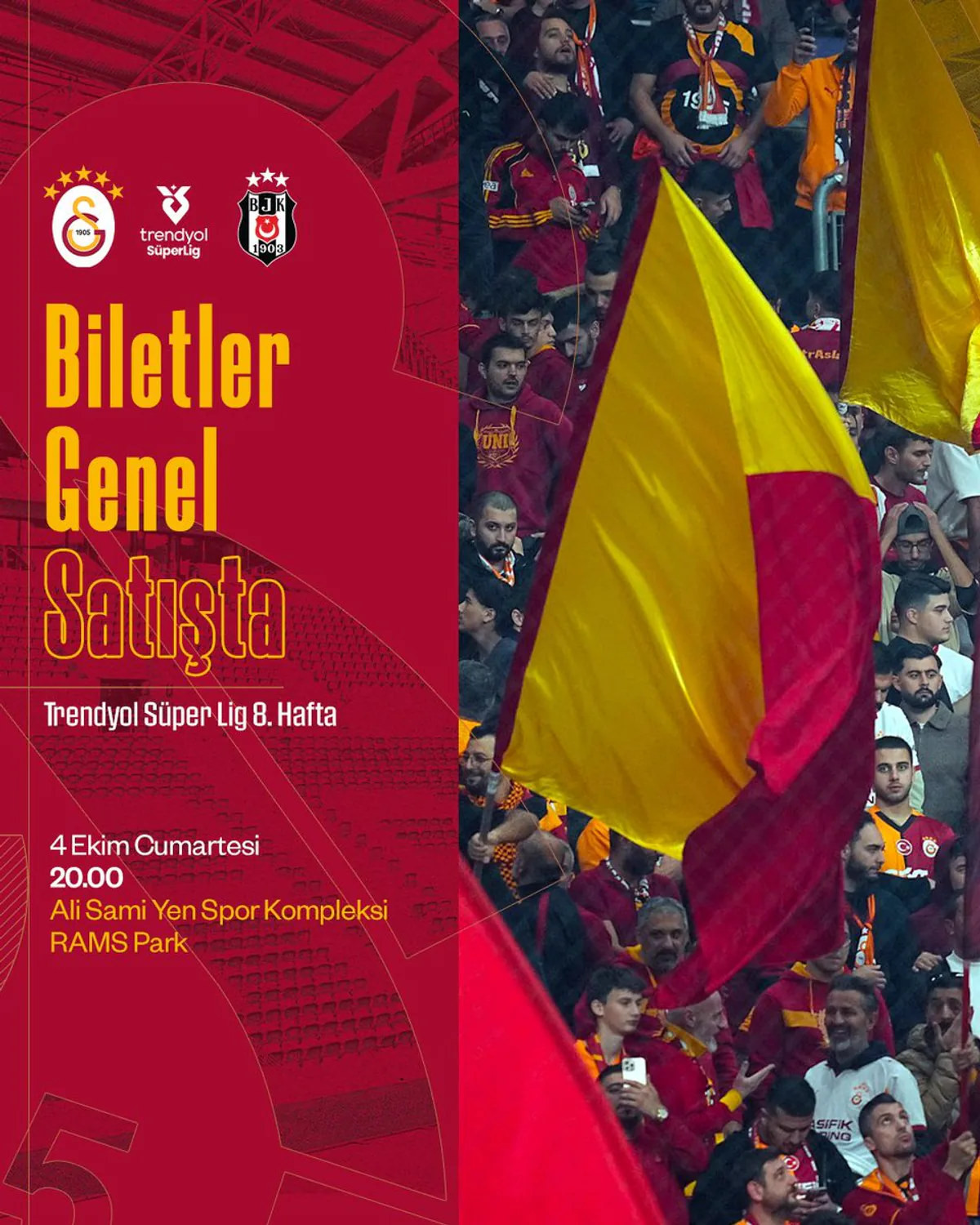 Galatasaray - Beşiktaş Derbisi Biletleri Genel Satışa Çıktı Galatasaray - Beşiktaş Derbisi Biletleri Genel Satışa Çıktı