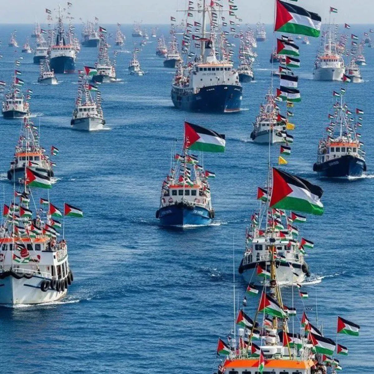 Sumud Filosu'ndaki Marinette Gemisi Gazze'ye Doğru İlerliyor Sumud Filosu'ndaki Marinette Gemisi Gazze'ye Doğru İlerliyor