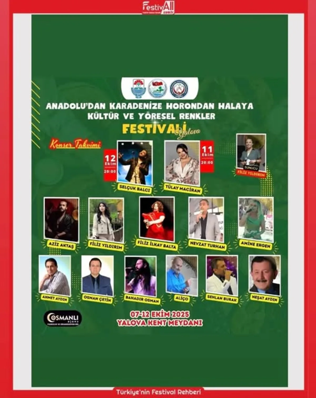 Yalova'da Kültür ve Yöresel Renkler Festivali Başlıyor Yalova'da Kültür ve Yöresel Renkler Festivali Başlıyor