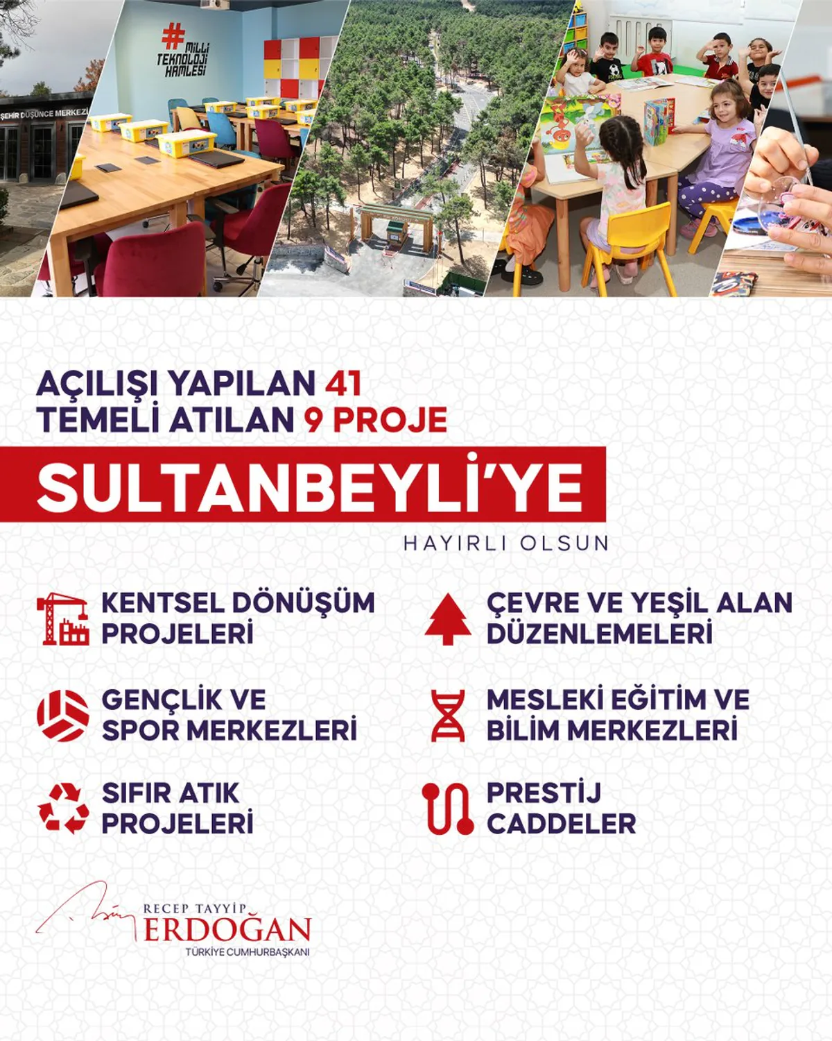 Cumhurbaşkanı Erdoğan, Sultanbeyli'de 8.4 Milyar Liralık Dev Projelerin Açılışını Yaptı Cumhurbaşkanı Erdoğan, Sultanbeyli'de 8.4 Milyar Liralık Dev Projelerin Açılışını Yaptı