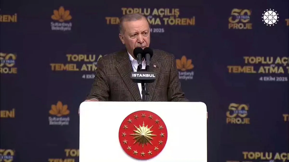 Başkan Erdoğan, Sultanbeyli'de 41 Projenin Açılışını Yaptı ve 9 Projenin Temelini Attı Başkan Erdoğan, Sultanbeyli'de 41 Projenin Açılışını Yaptı ve 9 Projenin Temelini Attı