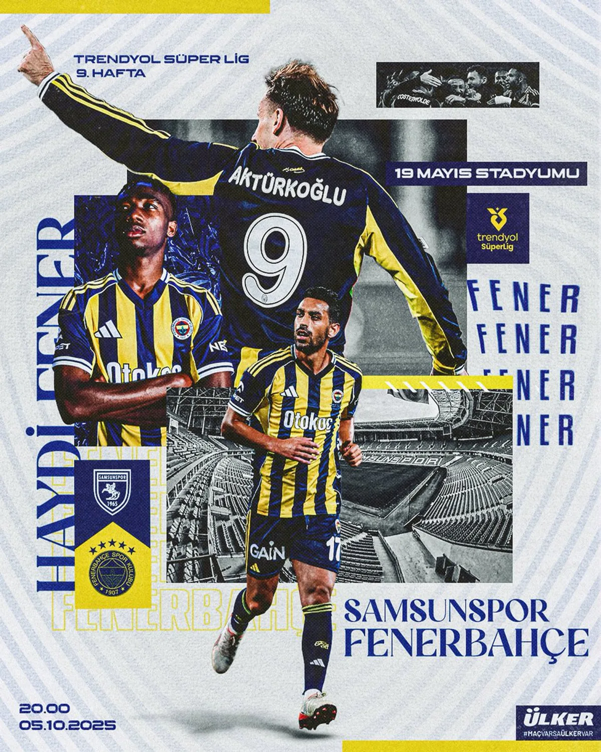 Fenerbahçe, Samsunspor Maçına Hazırlanıyor: 5 Ekim Pazar Günü Samsun'da Fenerbahçe, Samsunspor Maçına Hazırlanıyor: 5 Ekim Pazar Günü Samsun'da