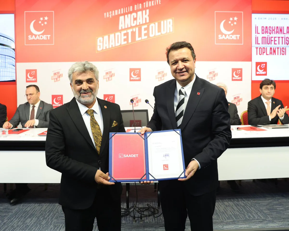 Saadet Partisi'nde Niğde İl Başkanlığı Görevi Değişti Saadet Partisi'nde Niğde İl Başkanlığı Görevi Değişti