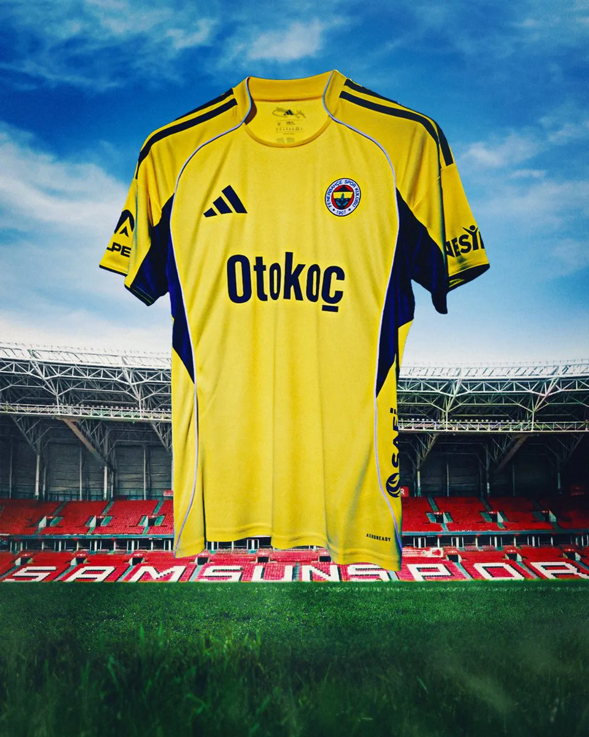 Fenerbahçe, Adidas ve Fenerium İş Birliği ile Hazırlanan Yeni Formasıyla Saha Çıkıyor Fenerbahçe, Adidas ve Fenerium İş Birliği ile Hazırlanan Yeni Formasıyla Saha Çıkıyor