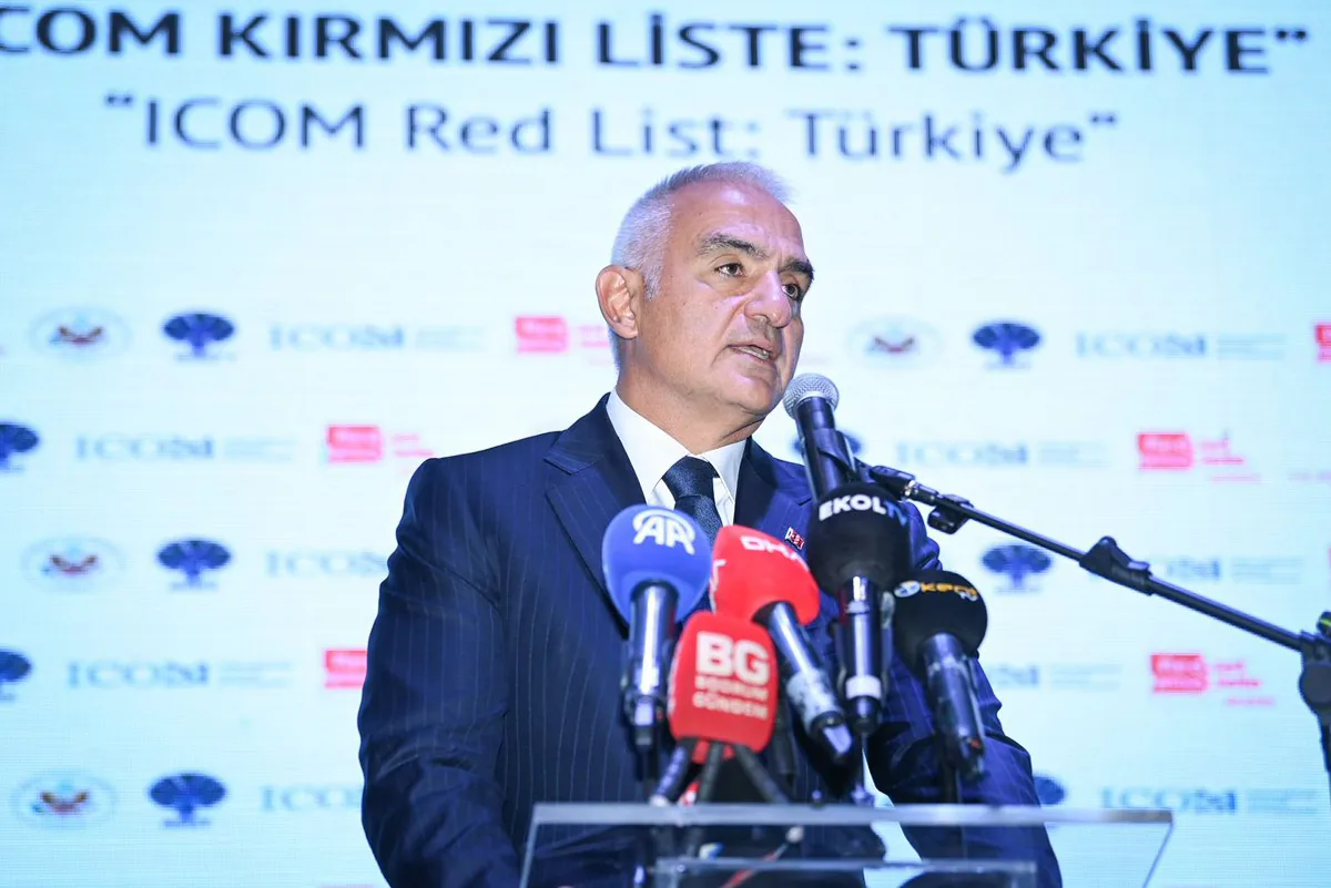 Bodrum'da ICOM Kırmızı Liste Tanıtımı: Türkiye Kültür Varlıklarını Koruyor Bodrum'da ICOM Kırmızı Liste Tanıtımı: Türkiye Kültür Varlıklarını Koruyor