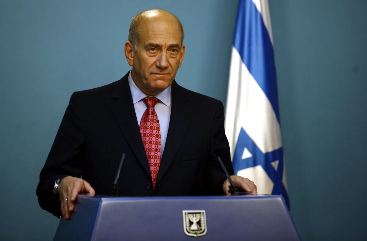 Eski İsrail Başbakanı Olmert: Gazze Filistinlilerindir, İsrail'e Ait Değildir Eski İsrail Başbakanı Olmert: Gazze Filistinlilerindir, İsrail'e Ait Değildir
