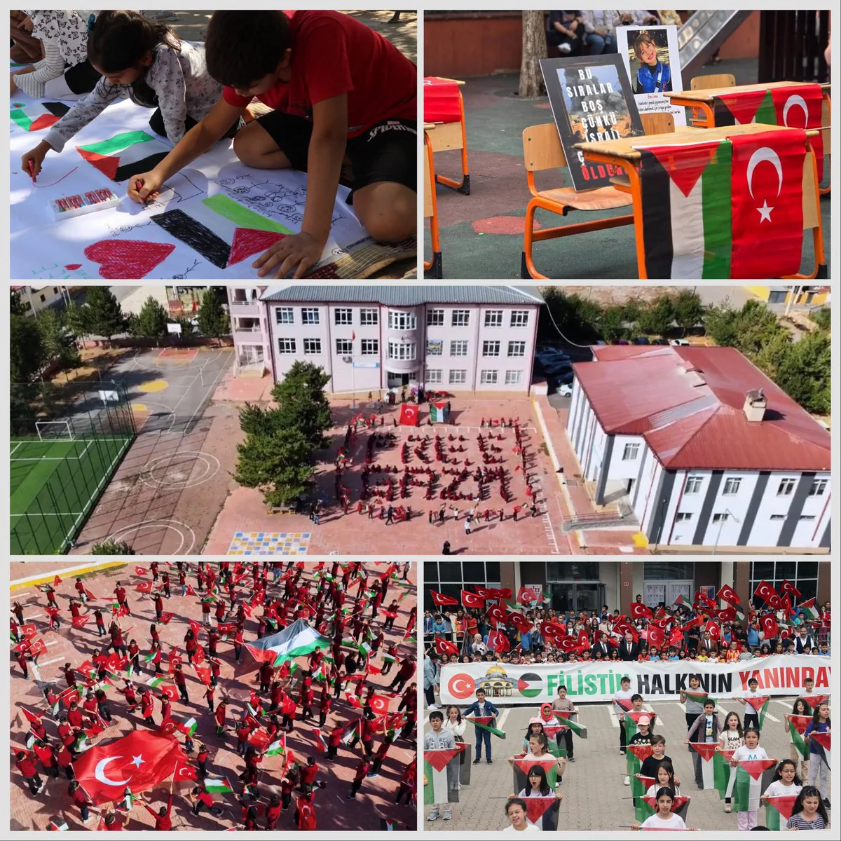 Milli Eğitim Bakanlığı'ndan Tüm Okullarda Filistin Farkındalık Etkinliği Milli Eğitim Bakanlığı'ndan Tüm Okullarda Filistin Farkındalık Etkinliği