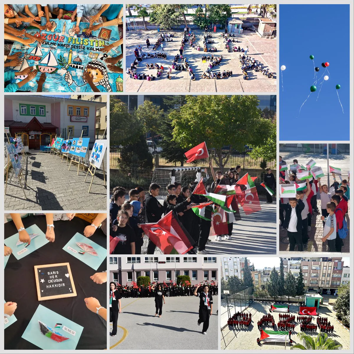 Milli Eğitim Bakanlığı'ndan Tüm Okullarda Filistin Farkındalık Etkinlikleri Milli Eğitim Bakanlığı'ndan Tüm Okullarda Filistin Farkındalık Etkinlikleri