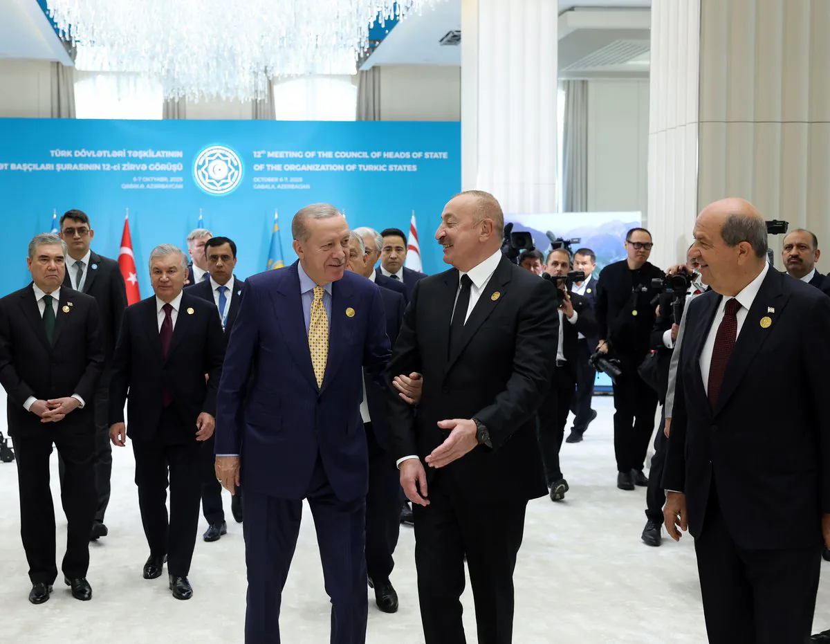 Türk Devletleri Teşkilatı Gebele Zirvesi'nde Bölgesel Barış ve Güvenlik Masaya Yatırıldı Türk Devletleri Teşkilatı Gebele Zirvesi'nde Bölgesel Barış ve Güvenlik Masaya Yatırıldı