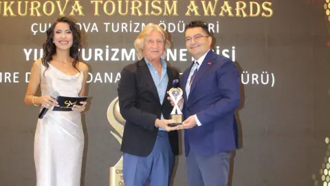 Çukurova Turizm Ödülleri sahiplerini buldu: Emre Duru 'Yılın Turizm Yöneticisi' seçildi