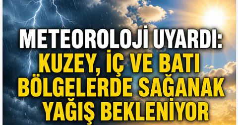 Eskişehir'de Hava Durumu: Batı Kesimlerine Sağanak Yağış Bekleniyor