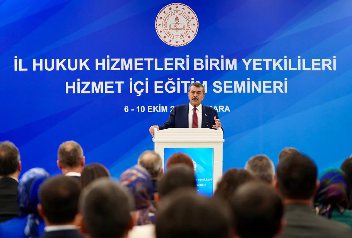 Milli Eğitim Bakanlığı İl Hukuk Hizmetleri Birimleri Ankara'da Eğitimde Buluştu Milli Eğitim Bakanlığı İl Hukuk Hizmetleri Birimleri Ankara'da Eğitimde Buluştu