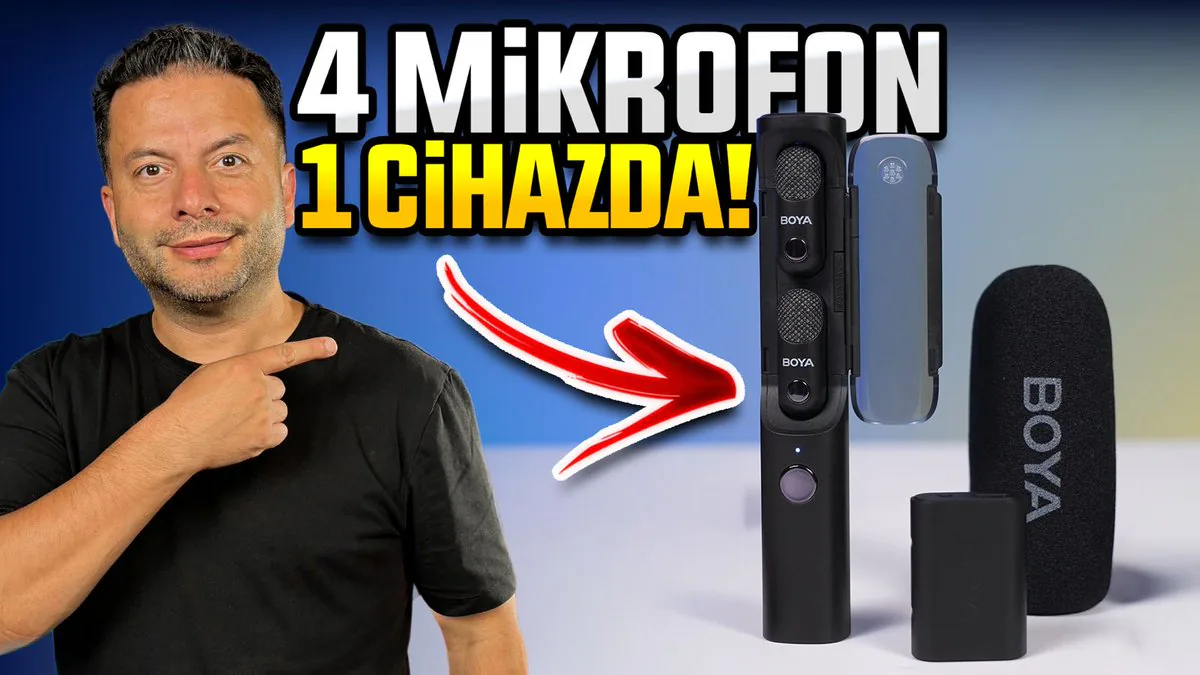 Boya Magic Mikrofon: 4 Farklı Kullanım ile Dikkat Çekiyor Boya Magic Mikrofon: 4 Farklı Kullanım ile Dikkat Çekiyor