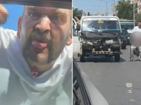 İstanbul'da Trafik Tartışması Skandala Dönüştü: Maganda Sürücüden Şok Görüntüler