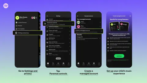 Spotify'dan Çocuklar İçin Yeni Güvenli Hesap Dönemi: ABD'de Başladı