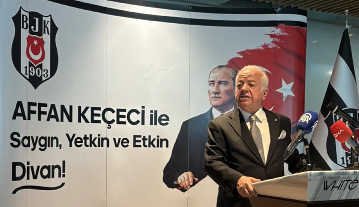 Beşiktaş Divan Kurulu Başkan Adayı Affan Keçeci'den Sert Açıklamalar Beşiktaş Divan Kurulu Başkan Adayı Affan Keçeci'den Sert Açıklamalar