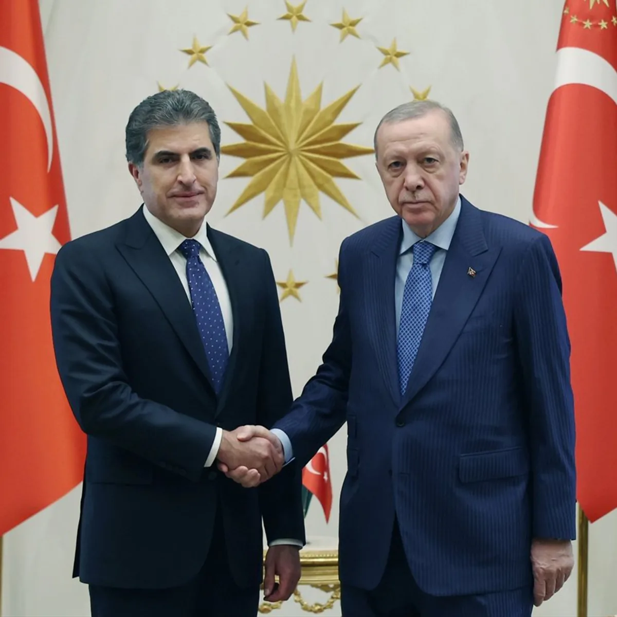 Erdoğan ve Barzani Arasında Önemli Görüşme: Türkiye ve Bölgesel İşbirliği Gündemde Erdoğan ve Barzani Arasında Önemli Görüşme: Türkiye ve Bölgesel İşbirliği Gündemde