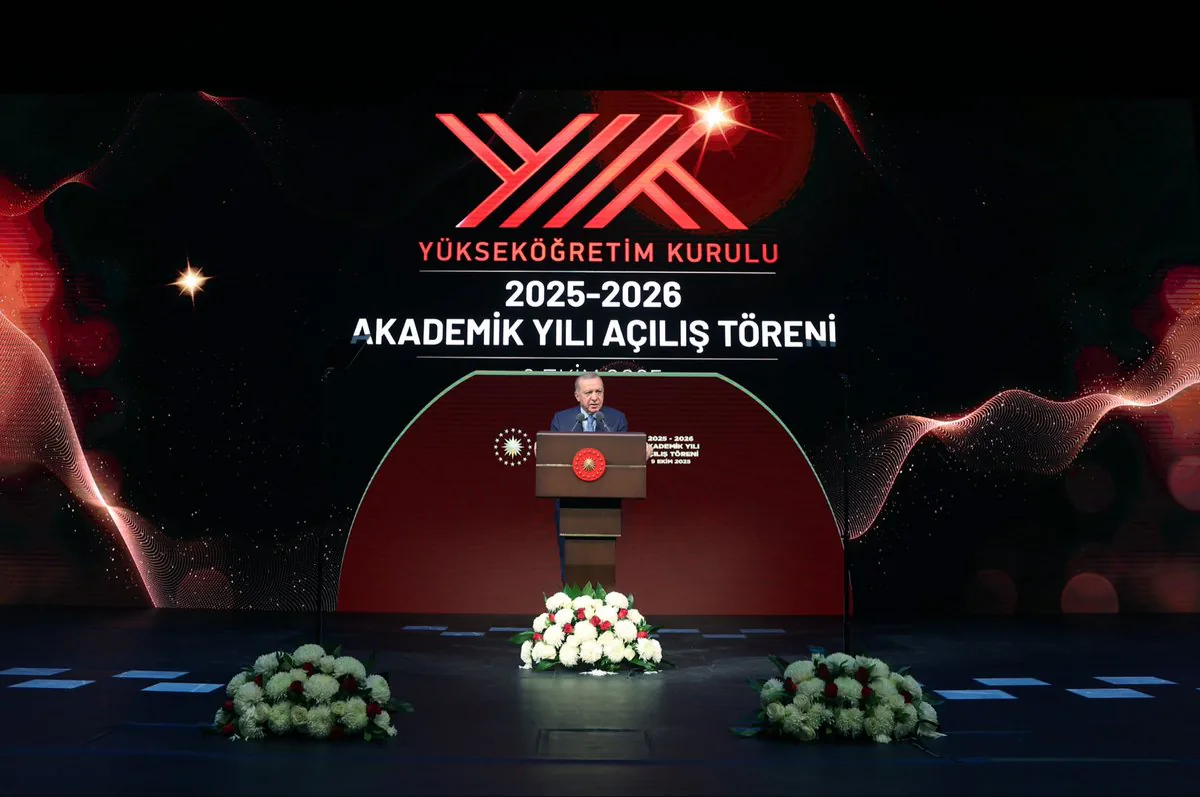 Cumhurbaşkanı Erdoğan 2025-2026 Akademik Yılı Açılış Töreni'nde Konuştu Cumhurbaşkanı Erdoğan 2025-2026 Akademik Yılı Açılış Töreni'nde Konuştu