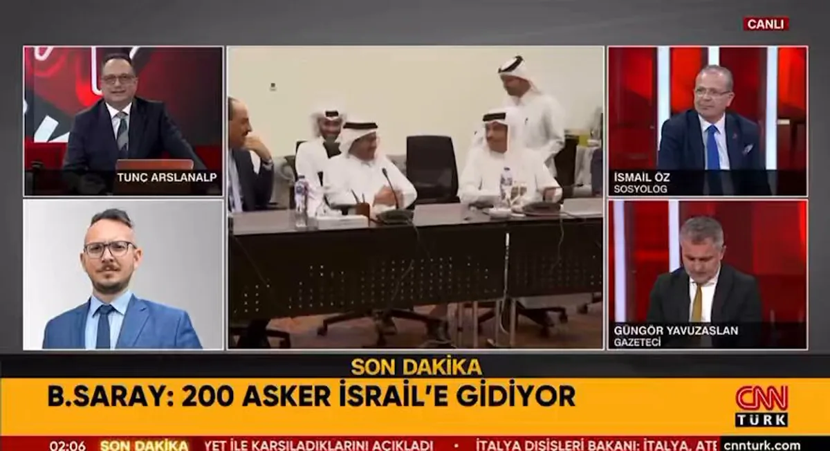 Gazze'ye Barış Anlaşmasını Denetlemek Üzere 200 ABD Askeri Gönderiliyor Gazze'ye Barış Anlaşmasını Denetlemek Üzere 200 ABD Askeri Gönderiliyor