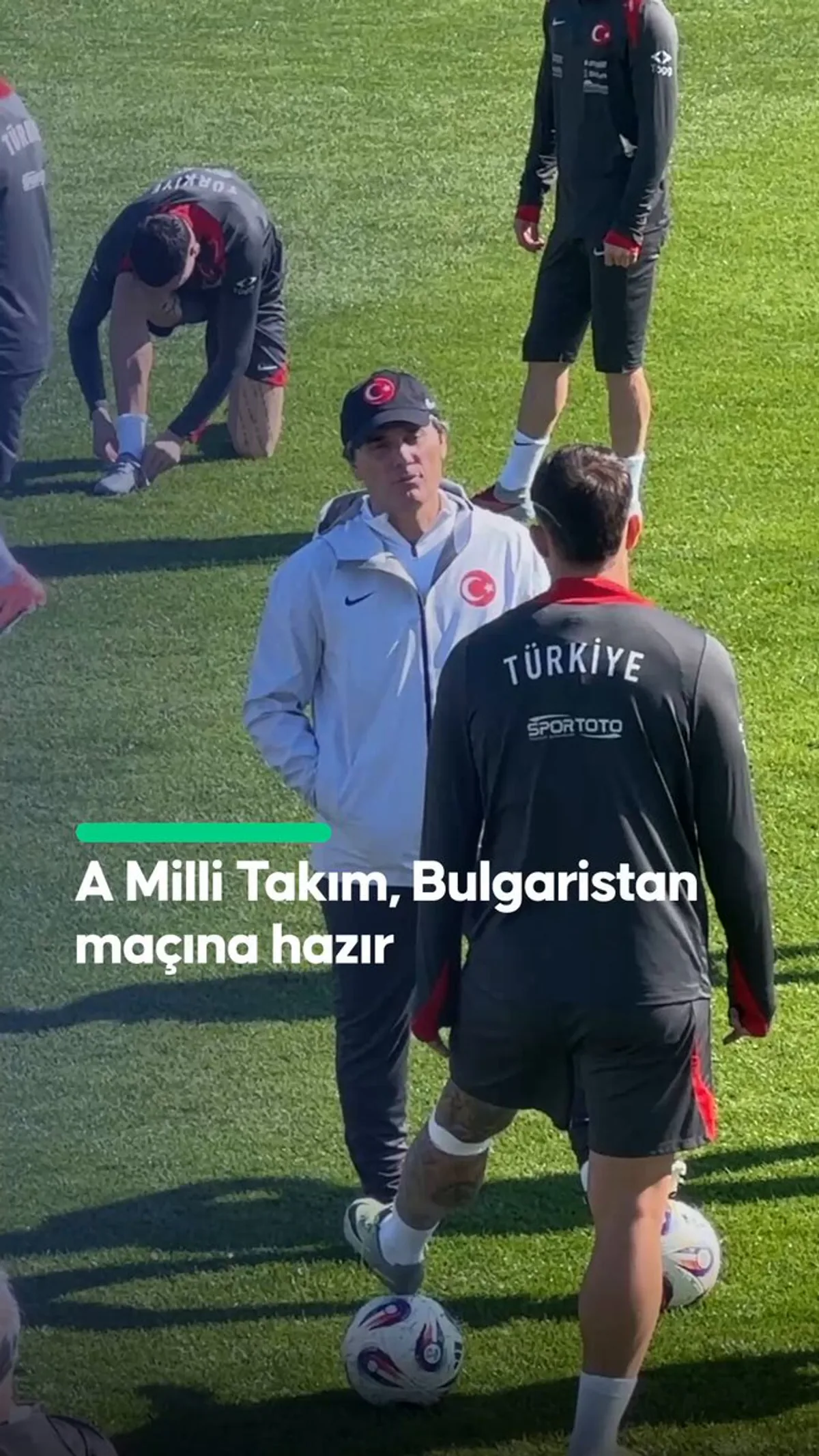 A Milli Takım, Bulgaristan Maçına Hazır A Milli Takım, Bulgaristan Maçına Hazır