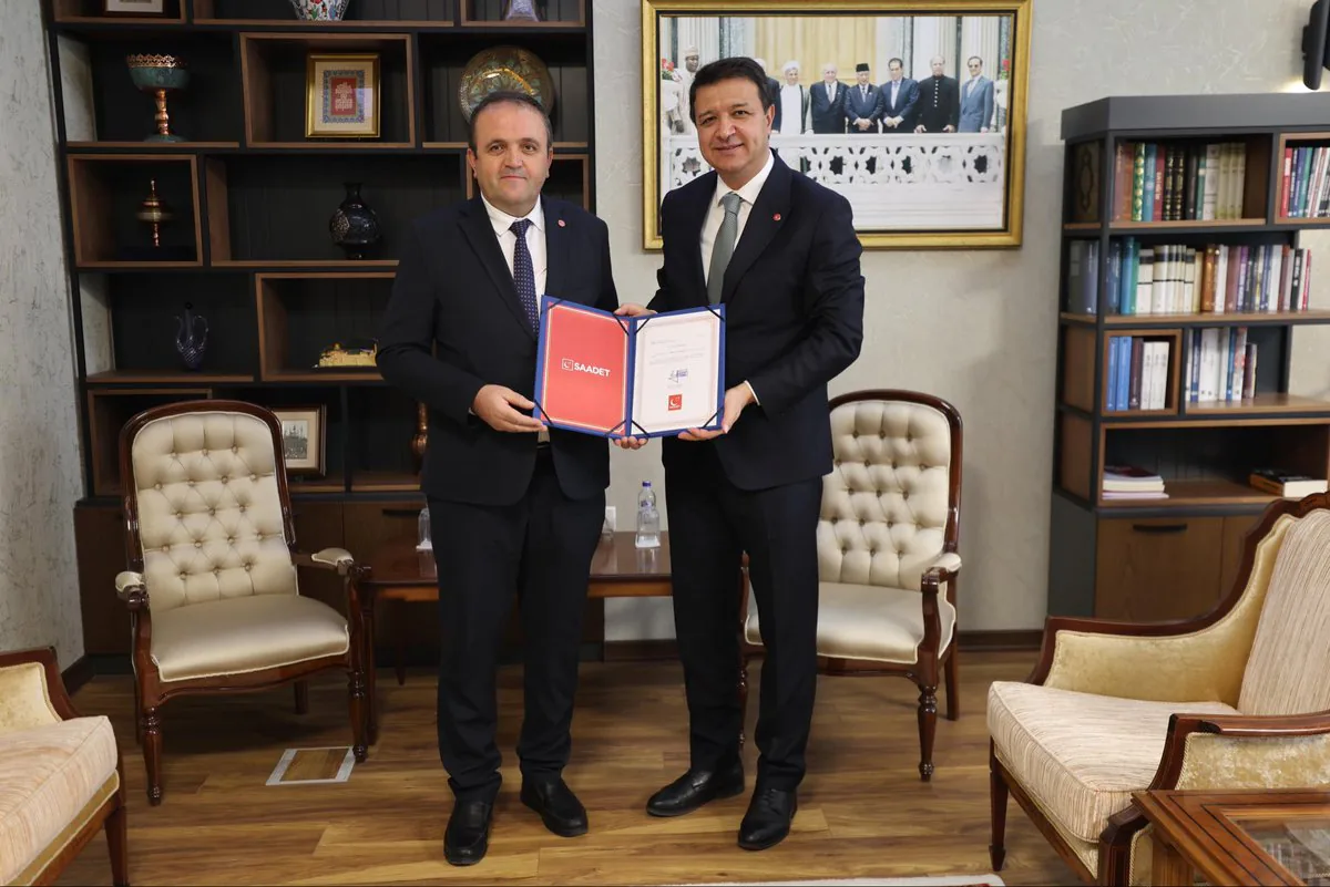 Saadet Partisi Çankırı İl Başkanlığına Nevzat Açıkgöz Atandı Saadet Partisi Çankırı İl Başkanlığına Nevzat Açıkgöz Atandı