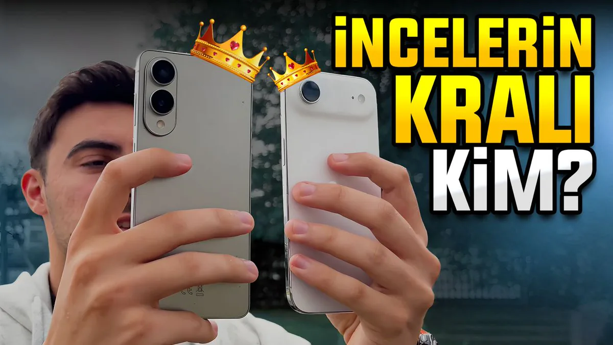 iPhone Air ve Samsung S25 Edge Karşılaştırması: Özellikler ve Farklar iPhone Air ve Samsung S25 Edge Karşılaştırması: Özellikler ve Farklar