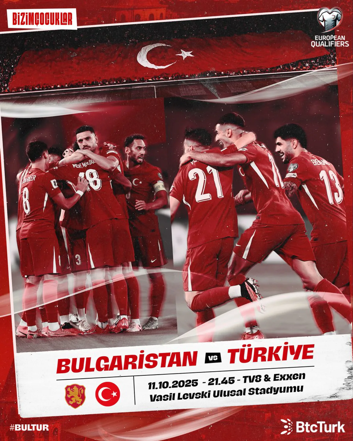 A Milli Takım, 2026 FIFA Dünya Kupası Elemelerinde Bulgaristan ile Karşılaşıyor A Milli Takım, 2026 FIFA Dünya Kupası Elemelerinde Bulgaristan ile Karşılaşıyor