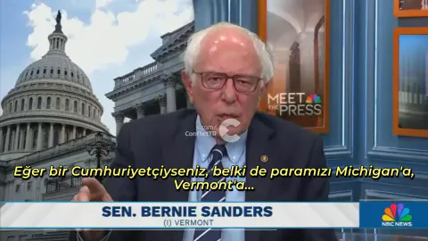 Bernie Sanders'tan Netanyahu Hükümetine Finansal Destek Kararına Sert Tepki