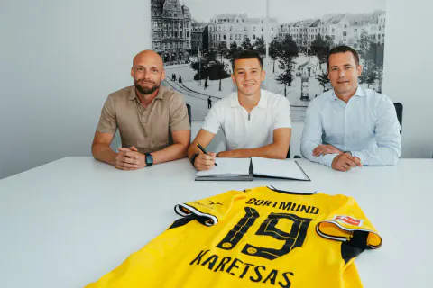 Borussia Dortmund, Yunan Yıldızı Konstantinos Karetsas ile Anlaştı