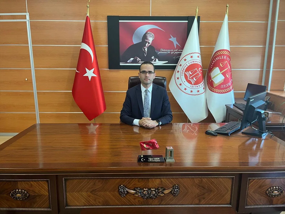 Bingöl Cumhuriyet Başsavcısı Uğur Akın Görevine Başladı Bingöl Cumhuriyet Başsavcısı Uğur Akın Görevine Başladı