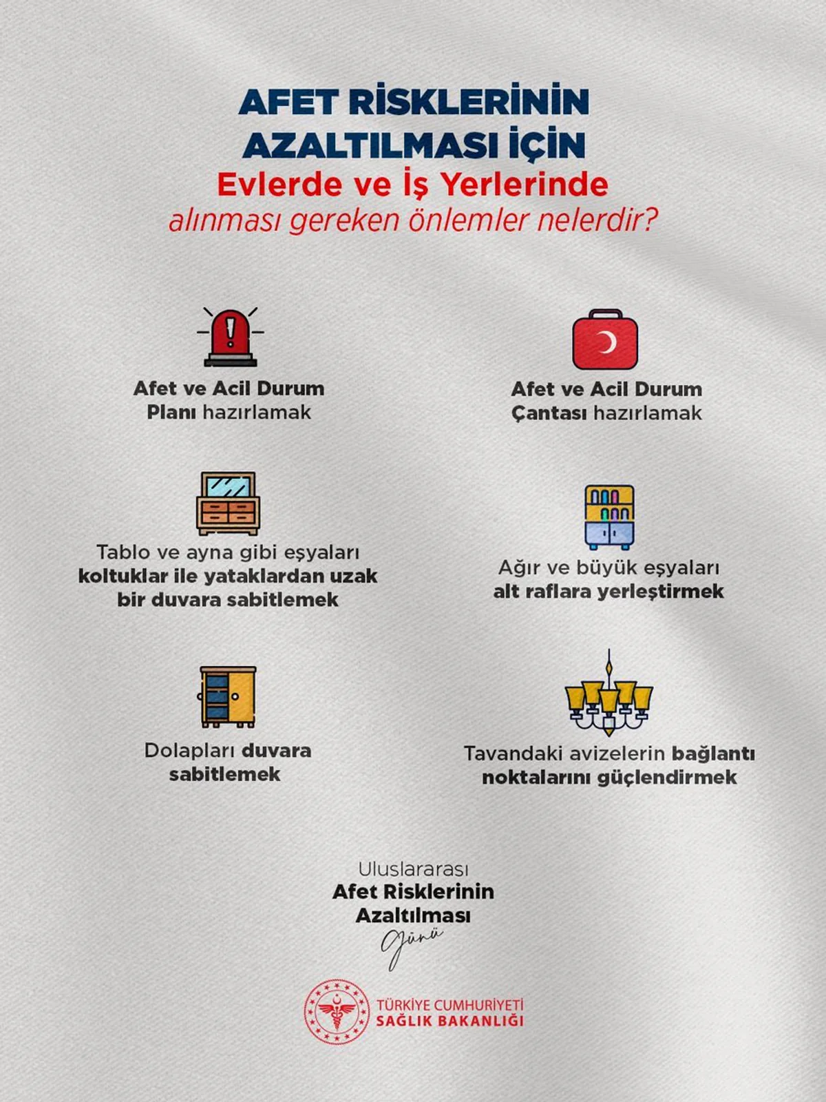 Afet Risklerine Karşı Alınması Gereken 10 Kritik Önlem Afet Risklerine Karşı Alınması Gereken 10 Kritik Önlem
