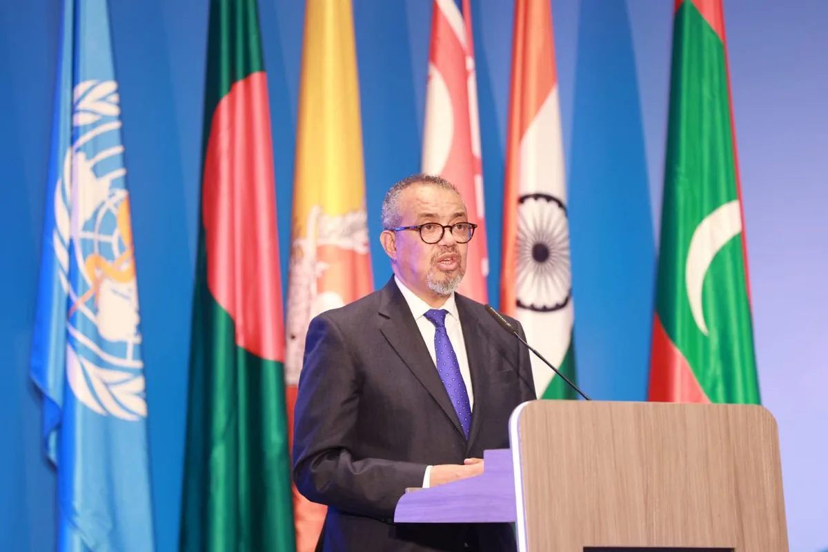Dr. Tedros: Sağlık Sisteminin Temeli Topluluklar ve Onların Eylemleridir Dr. Tedros: Sağlık Sisteminin Temeli Topluluklar ve Onların Eylemleridir