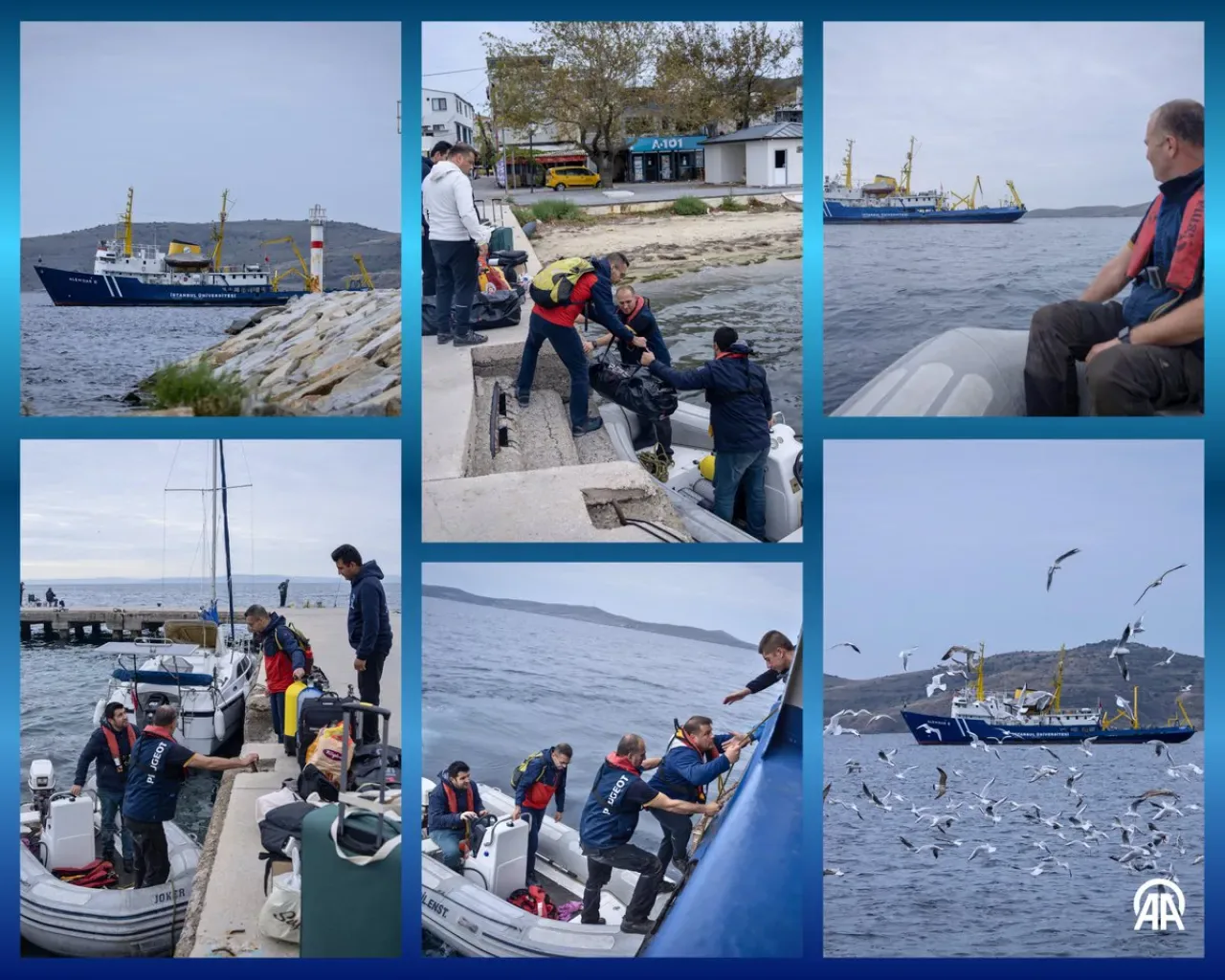 Marmara Denizi'nde Çok Disiplinli Bilim Seferi Başlatıldı Marmara Denizi'nde Çok Disiplinli Bilim Seferi Başlatıldı