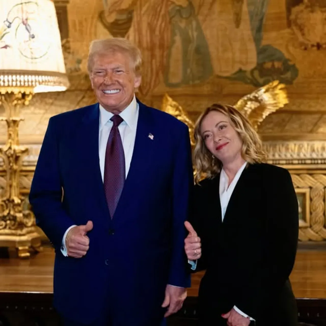 Trump, İtalya Başbakanı Giorgia Meloni'ye "Güzel" İltifatında Bulundu Trump, İtalya Başbakanı Giorgia Meloni'ye "Güzel" İltifatında Bulundu