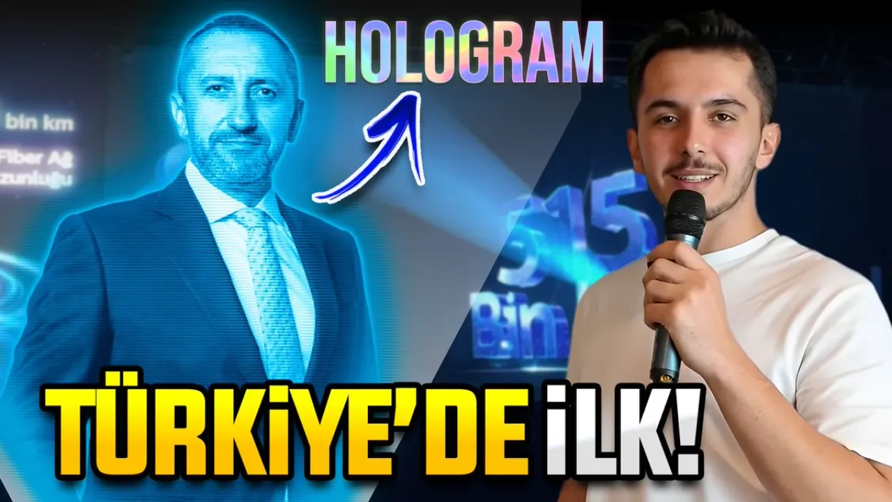 Hologram Teknolojisi ile Türkiye'de Bir İlk: Gerçek Zamanlı Röportaj Hologram Teknolojisi ile Türkiye'de Bir İlk: Gerçek Zamanlı Röportaj