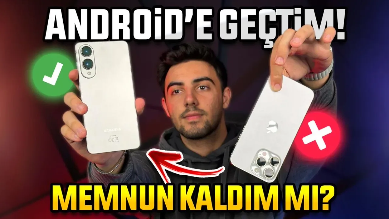 10 Yıllık Apple Kullanıcısı Android'e Geçti: İşte Şaşırtan Deneyimler 10 Yıllık Apple Kullanıcısı Android'e Geçti: İşte Şaşırtan Deneyimler