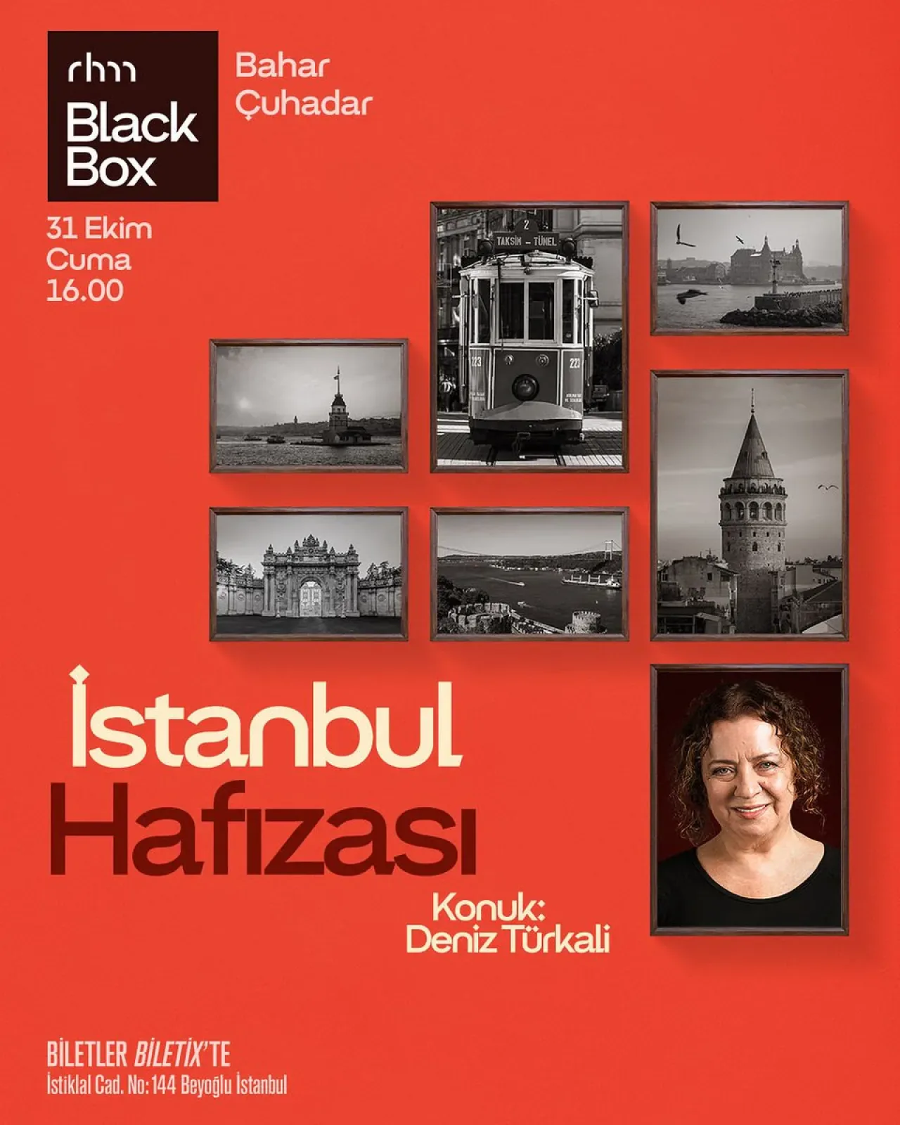 Deniz Türkali'nin İstanbul Anıları, İstanbul Hafızası'nda Konuşulacak Deniz Türkali'nin İstanbul Anıları, İstanbul Hafızası'nda Konuşulacak