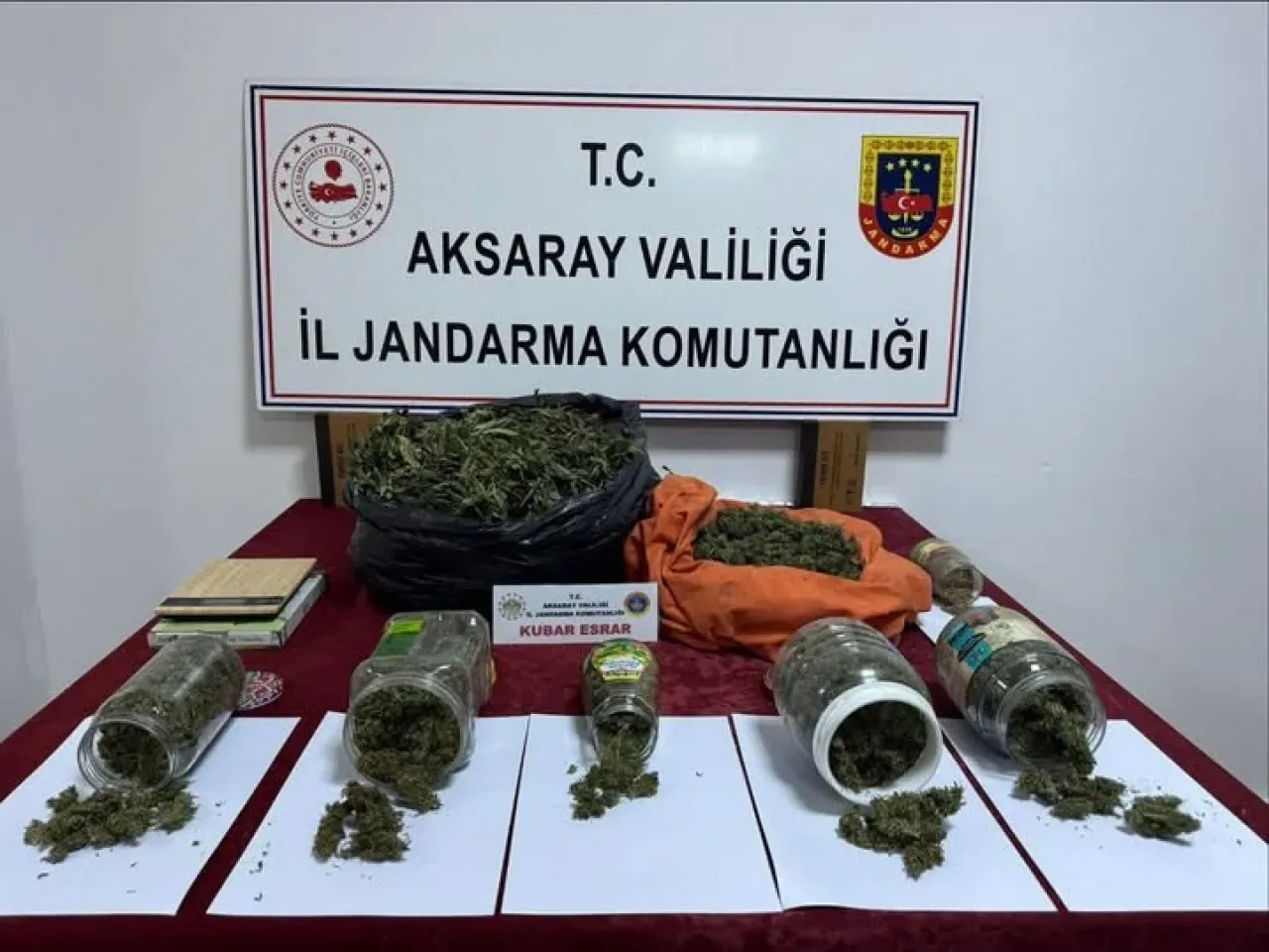 Aksaray'da Uyuşturucu Operasyonu: 4 Kilo 274 Gram Esrar Ele Geçirildi Aksaray'da Uyuşturucu Operasyonu: 4 Kilo 274 Gram Esrar Ele Geçirildi