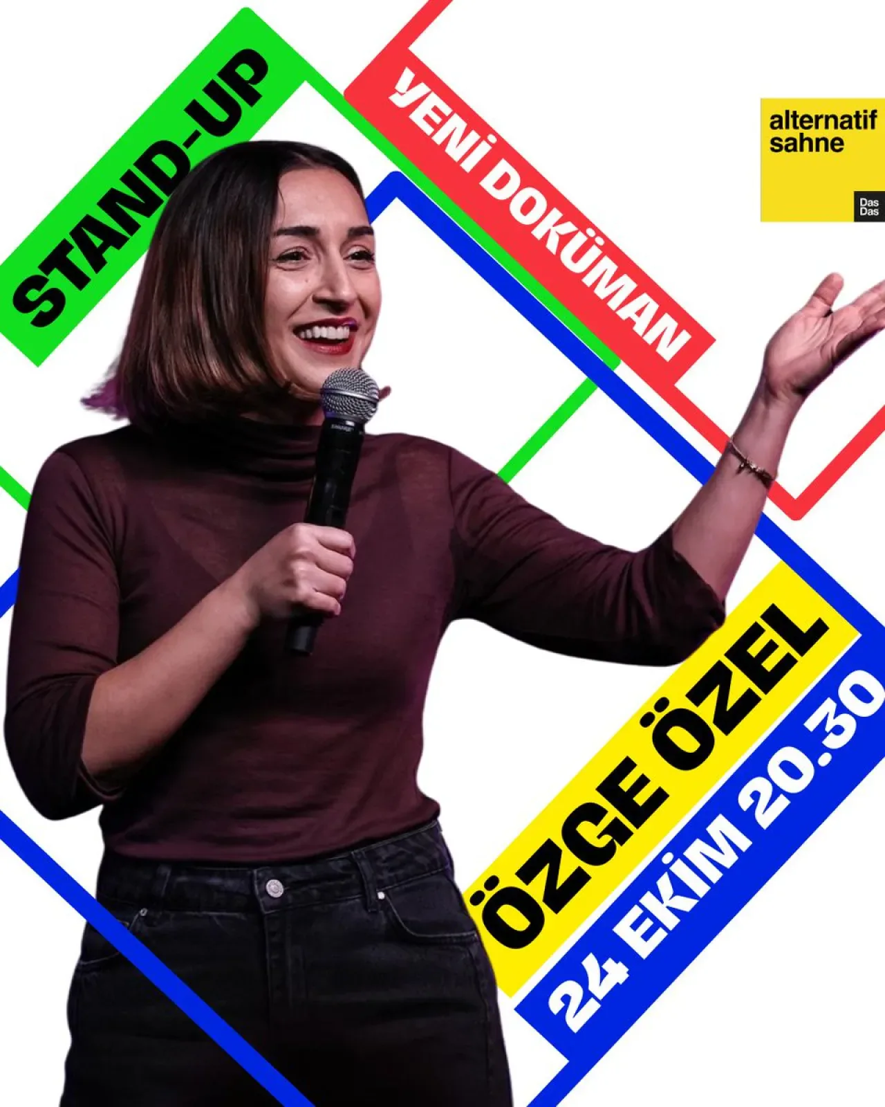 Özge Özel, "Yeni Doküman" Gösterisi ile Seyirci Karşısına Çıkıyor Özge Özel, "Yeni Doküman" Gösterisi ile Seyirci Karşısına Çıkıyor