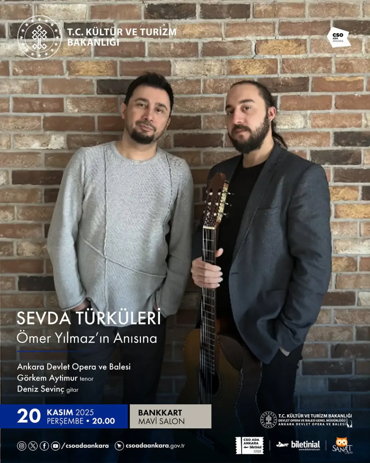 Sevda Türküleri Albümü 28 Yıl Sonra CSO Ada Ankara'da Anılıyor Sevda Türküleri Albümü 28 Yıl Sonra CSO Ada Ankara'da Anılıyor