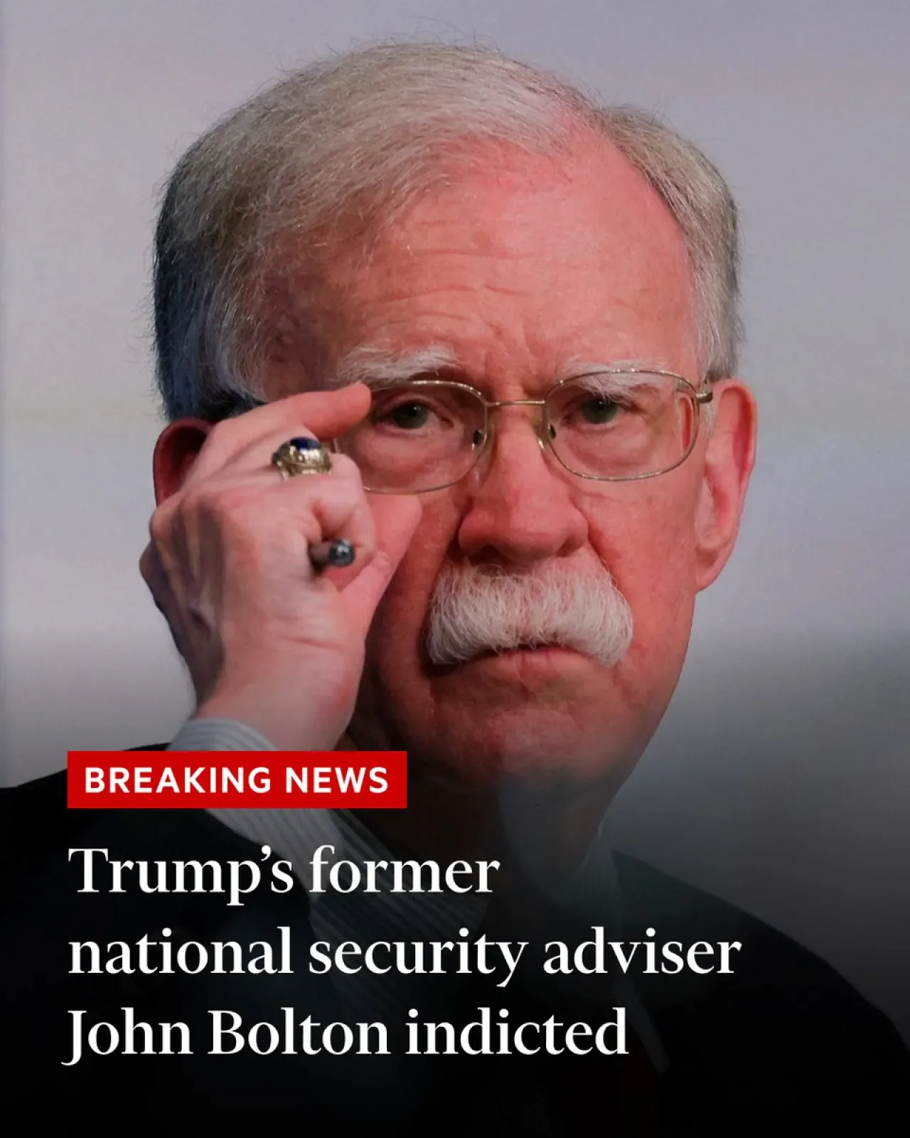 Eski ABD Ulusal Güvenlik Danışmanı John Bolton'a Sınıflandırılmış Belgelerle İlgili Suçlama Eski ABD Ulusal Güvenlik Danışmanı John Bolton'a Sınıflandırılmış Belgelerle İlgili Suçlama