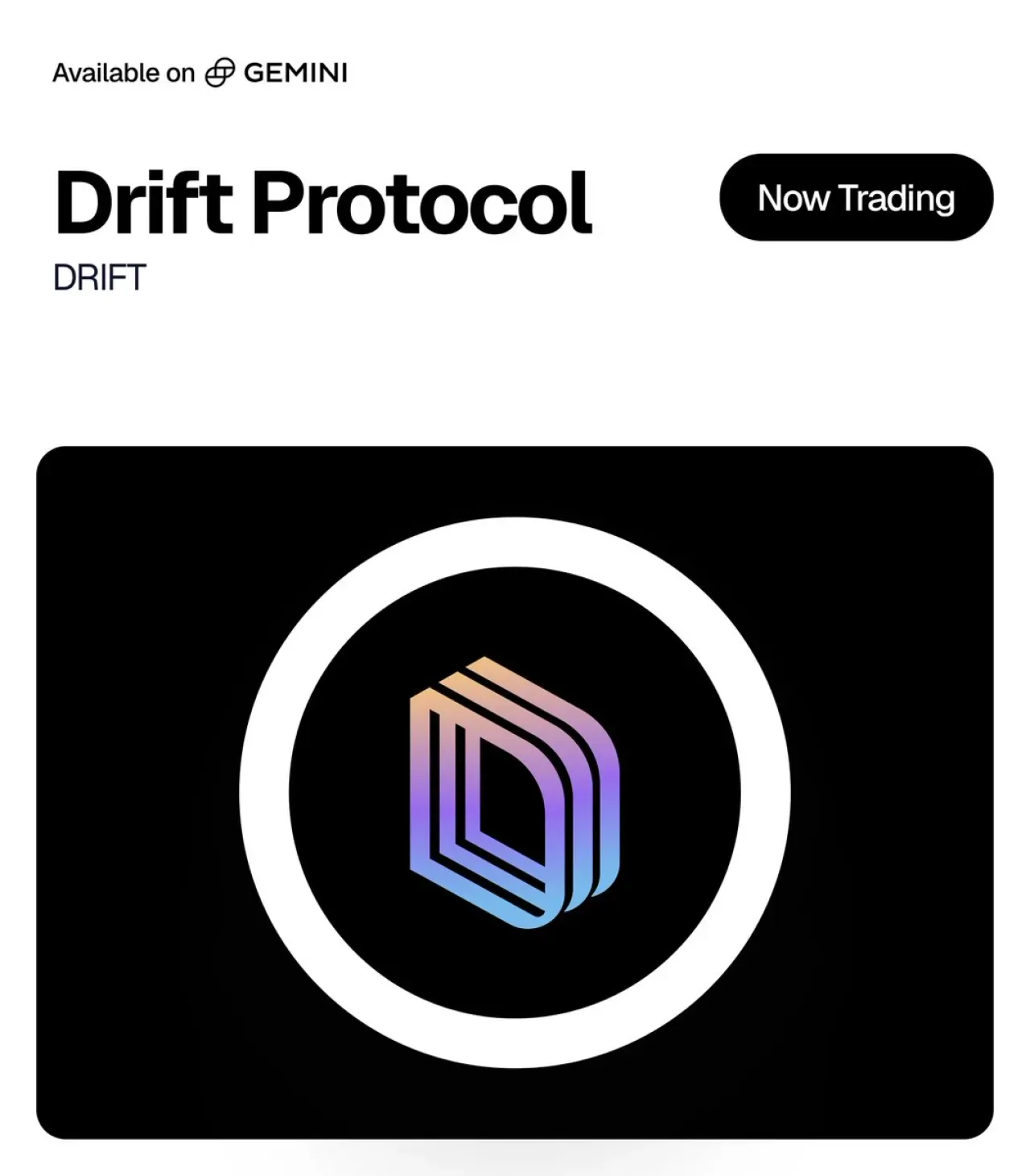 Drift Protocol'un DRIFT Token'ı Gemini Borsasında İşlem Görmeye Başladı Drift Protocol'un DRIFT Token'ı Gemini Borsasında İşlem Görmeye Başladı