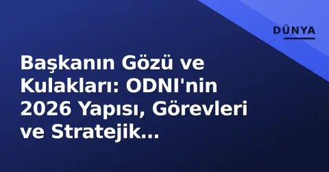 Başkanın Gözü ve Kulakları: ODNI'nin 2026 Yapısı, Görevleri ve Stratejik Öncelikleri
