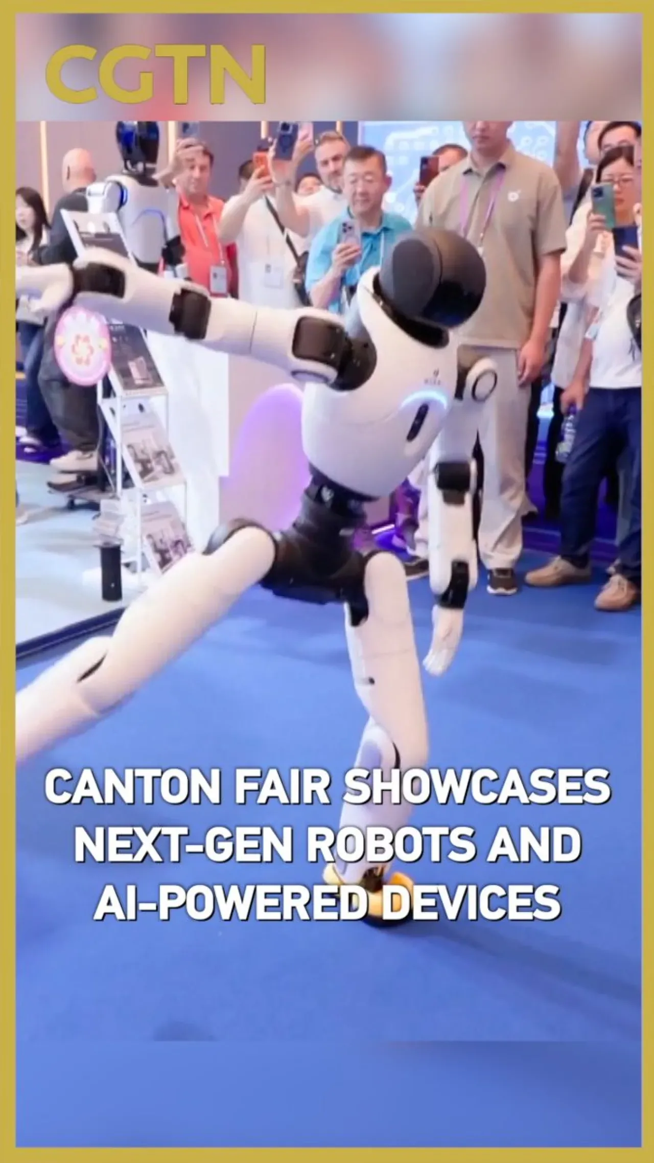 Canton Fuarı'nda Yeni Nesil Robotlar ve Yapay Zeka Cihazları Tanıtıldı Canton Fuarı'nda Yeni Nesil Robotlar ve Yapay Zeka Cihazları Tanıtıldı
