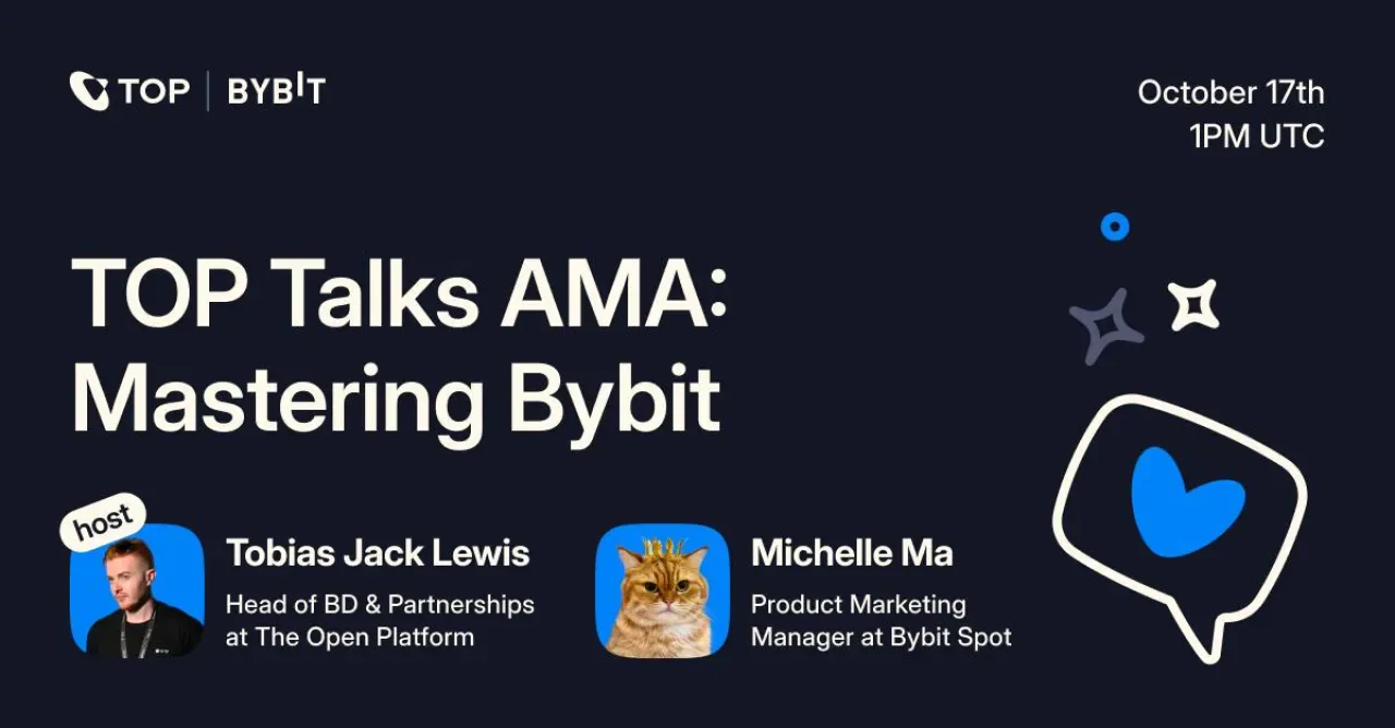 Bybit ve topdotco, Kripto Dünyasına Yönelik Önemli Bir Etkinlikte Bir Araya Geliyor Bybit ve topdotco, Kripto Dünyasına Yönelik Önemli Bir Etkinlikte Bir Araya Geliyor